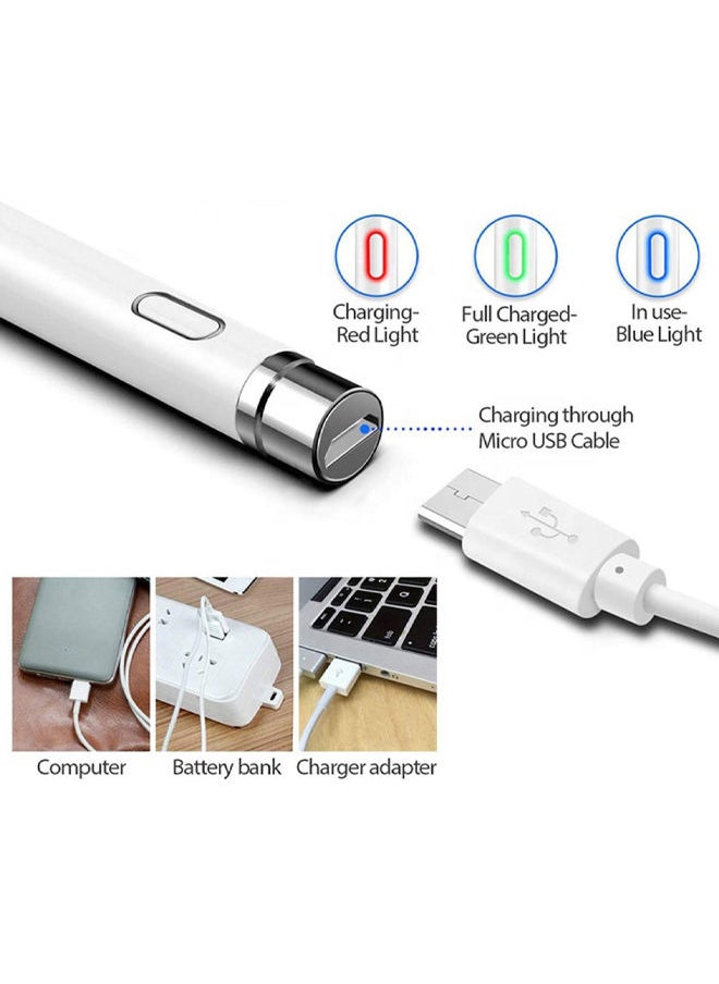 Generic - Stylus Pen with Palm Rejection for Touch Screens Compatible with Galaxy Tab A9 Touch Screen System With Cable - Image 1
