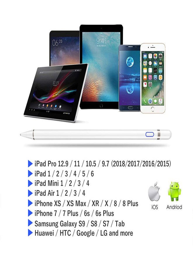 Generic - Stylus Pen with Palm Rejection for Touch Screens Compatible with Galaxy Tab A9 Touch Screen System With Cable - Image 1