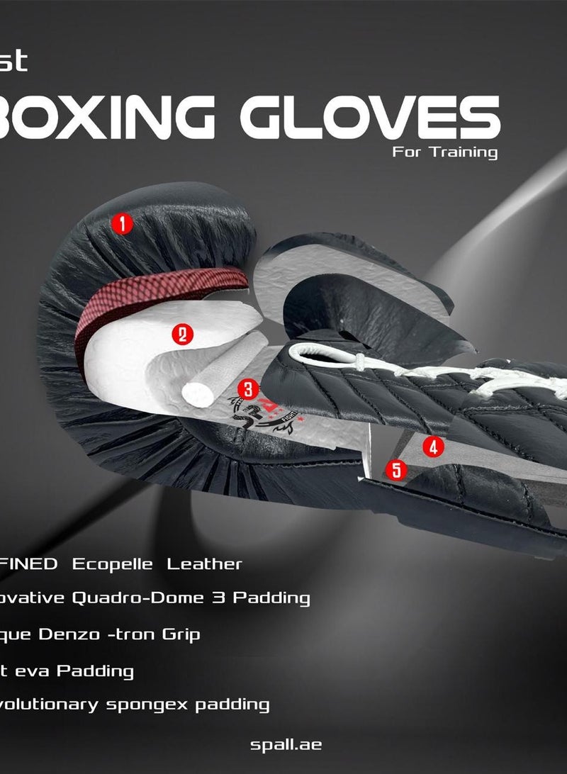 Spall Professional Boxing Gloves For Strong Punches Sparring And Kickboxing Fighting Punch Bag Workout Muay Thai And Training - Image 2