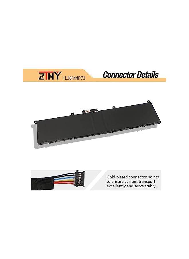 ZTHY 55Wh J60J5 Laptop Battery Compatible With Dell Latitude E7270 P26S001 Latitude E7470 P61G001 Notebook R1V85 451-Bbsx 451-Bbsy 451-Bbsu 242Wd Mc34Y 1W2Y2 Gg4Fm Wywj2 - Image 4