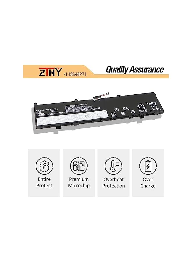 ZTHY 55Wh J60J5 Laptop Battery Compatible With Dell Latitude E7270 P26S001 Latitude E7470 P61G001 Notebook R1V85 451-Bbsx 451-Bbsy 451-Bbsu 242Wd Mc34Y 1W2Y2 Gg4Fm Wywj2 - Image 5