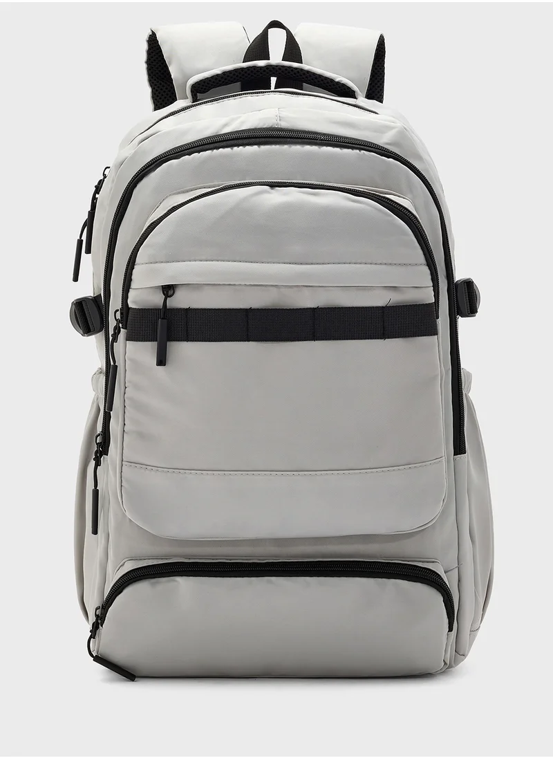 Seventy Five Multiple Compartment Padded Backpack