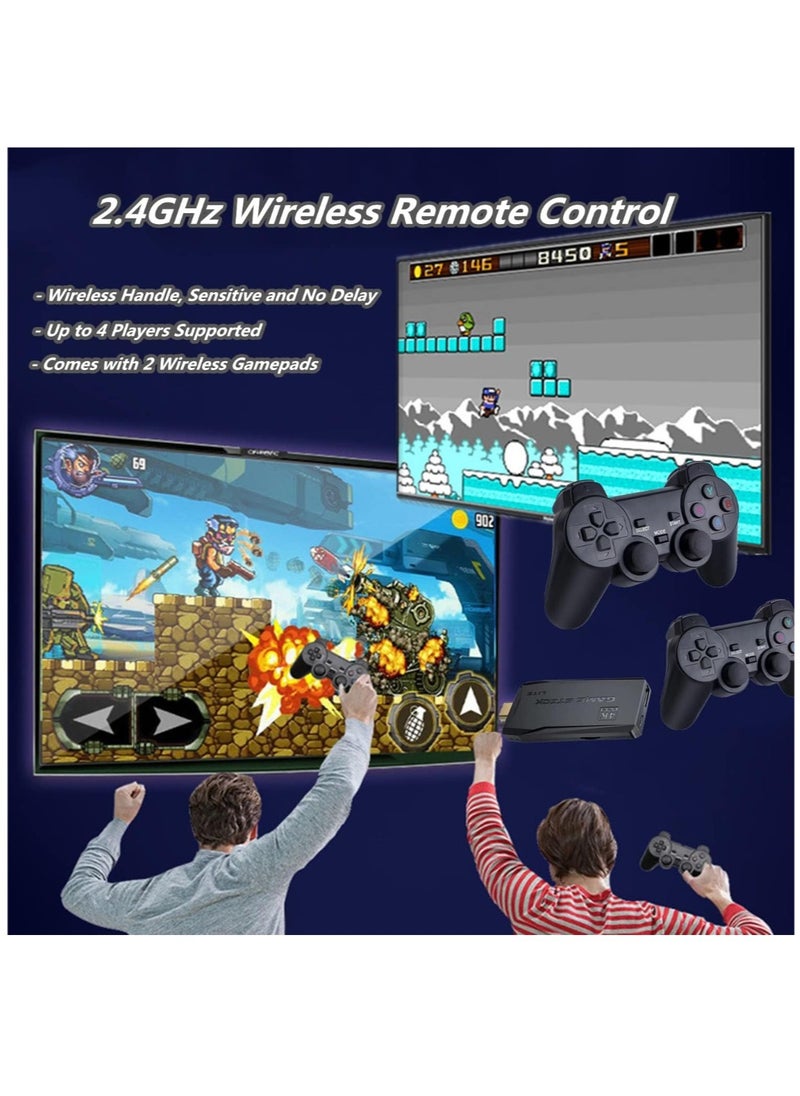 Generic - Y3 Lite HD TV Game Console With 64Gcard 10000 Games 2 Controllers With 1 Stick 1 HD Extension Cable - Image 1