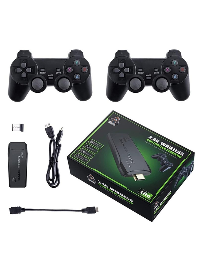 Generic Y3 Lite HD TV Game Console With 64Gcard 10000 Games 2 Controllers With 1 Stick 1 HD Extension Cable  - Image 1