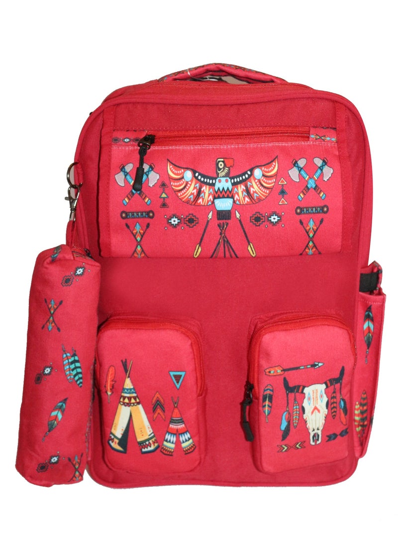 Gharibo Bags - School backpack model 2 eagle - Image 1