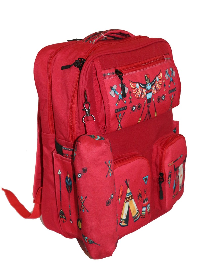 Gharibo Bags - School backpack model 2 eagle - Image 1