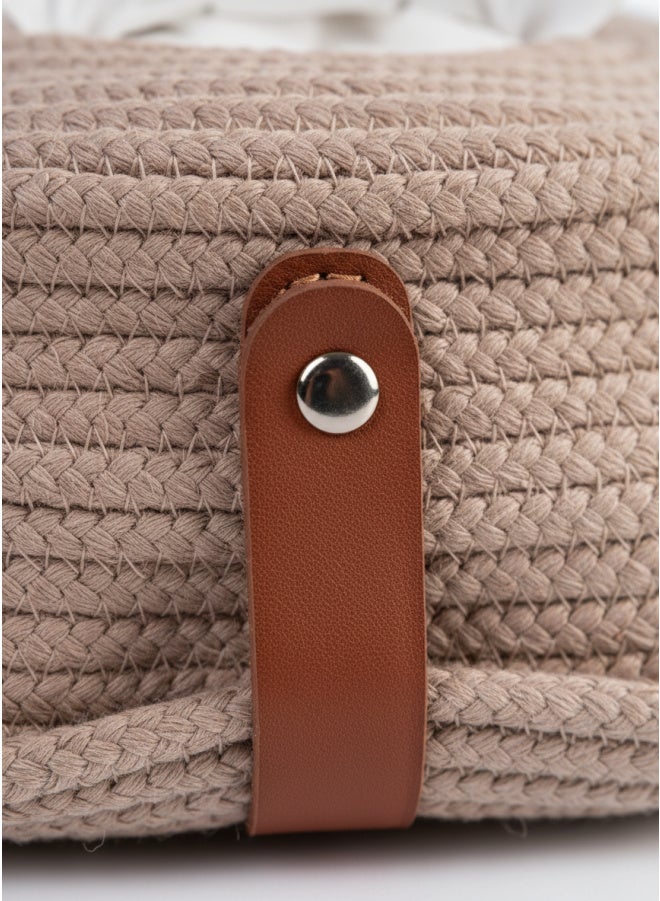 كذا هوم كاسا هوم غطاء علبة مناديل حبل منسوج ديكور بوهيمي عصري يناسب العلب القياسية مصر - Image 3