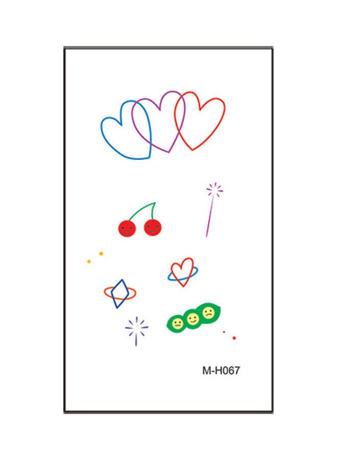 نيبمينينت ملصق تاتو مؤقت عصري مقاوم للماء متعدد الألوان - Image 1