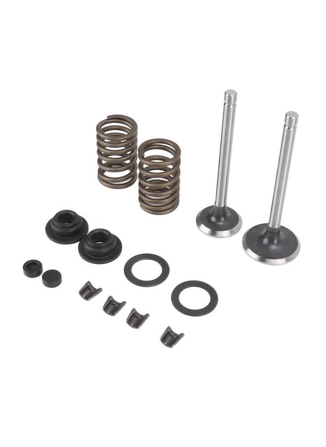 NIBEMINENT Microtiller Valve Parts Iron Wear Resistant Anti Corrosion Spring Washer Locking Clip Set for Generator  - Image 3