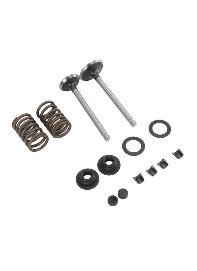 NIBEMINENT Microtiller Valve Parts Iron Wear Resistant Anti Corrosion Spring Washer Locking Clip Set for Generator  - Image 4