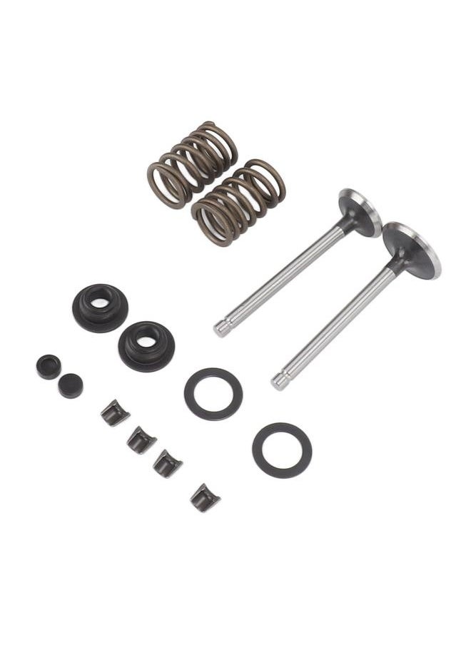 NIBEMINENT Microtiller Valve Parts Iron Wear Resistant Anti Corrosion Spring Washer Locking Clip Set for Generator  - Image 5