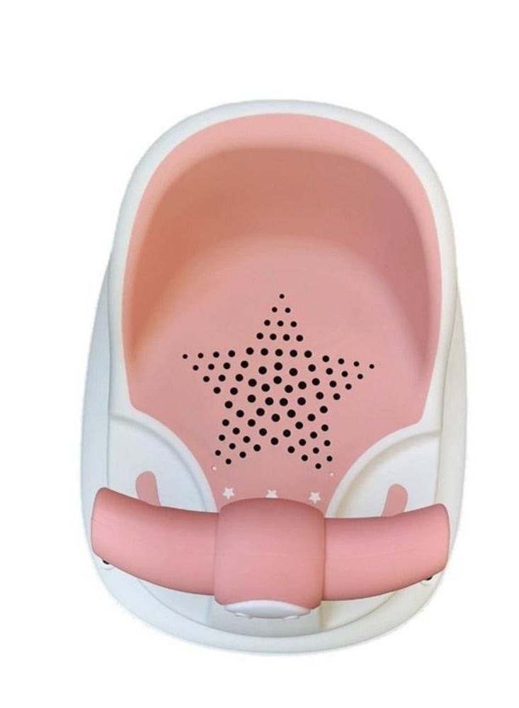 turtees Baby Bathtub Seat, Non Slip Baby Bath Chair, Bathtub Chair for Baby Sitting Up, Baby Bath Seat with Suction Cups for Baby 6-18 Months - Image 1