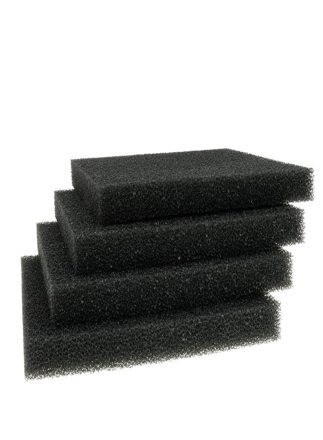 ALEGI 4 Pieces Aquarium Filter Foam Sponges Pad, Fish Tank Bio Sponge Coarse Sheet Filter Media Pad, Cut-to-Size Foam for Pet Filters (9x9x1 Inch 4 Pcs) - Image 3