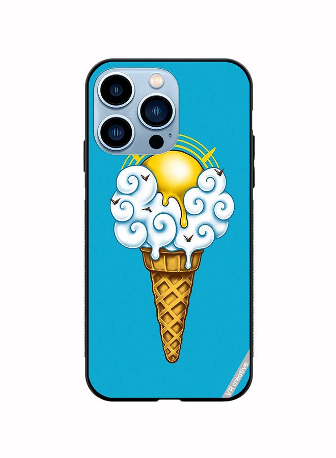 VR CREATIVE Protective Case Cover For Apple iPhone 14 Pro Max Icecream Design Multicolour - Image 1