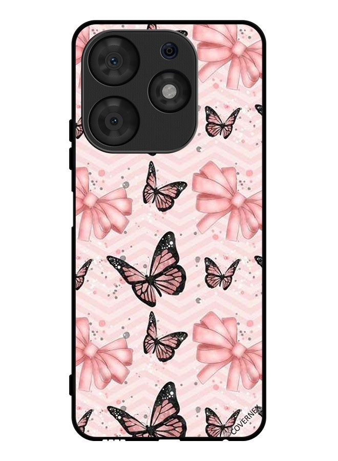 Covernex Protective Case Cover For Tecno Spark 10 Pro Butterflies Wallpaper  - Image 1