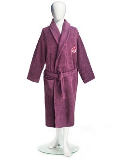 Banotex Cotton Bath Robe With Pocket Made in Egypt Unisex Bathrobe 100% Cotton, Super Soft, Highly Absorbent Bathrobes For Women & Men Perfect for Everyday Use, Unisex Adult size  XL 