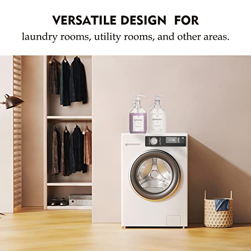 TTDMK 2 Pcs Glass Laundry Detergent Dispenser, Half Gallon Liquid Laundry Soap Dispenser for Laundry Room (64 oz. Each), Laundry Detergent Bottles with Pump Dispenser -Includes Labels, Funnel, Measuring Cup - Image 5
