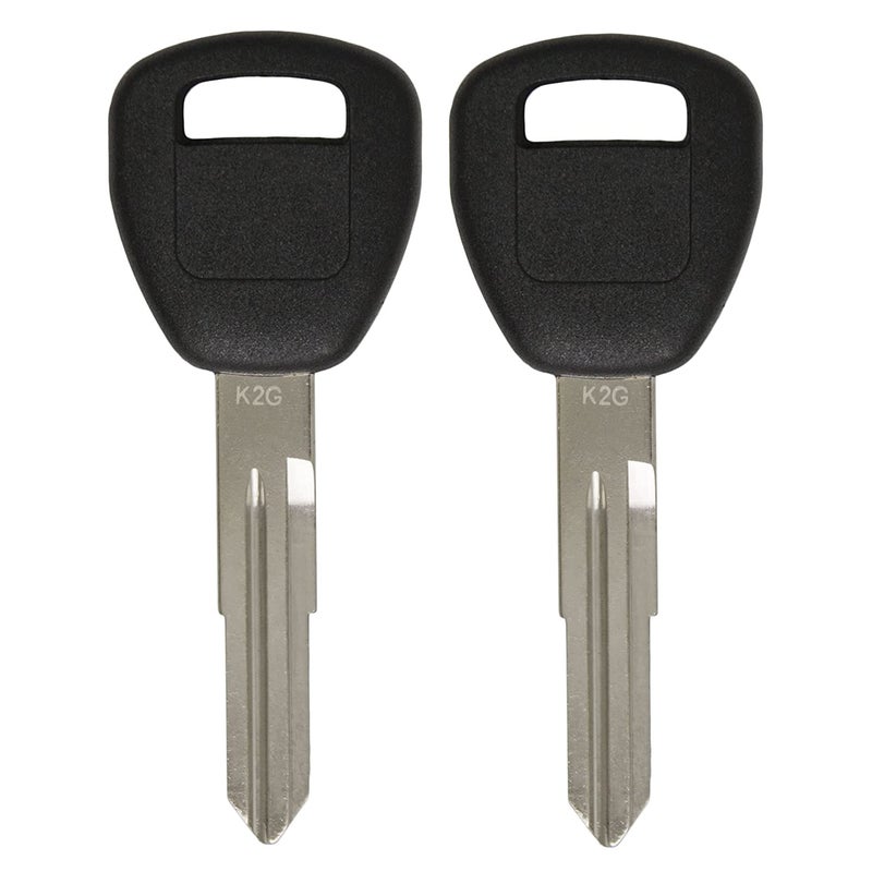 Keyless2Go Replacement for New Uncut Transponder Ignition ID 13 Chip Car Key HD106 (2 Pack) - Image 1