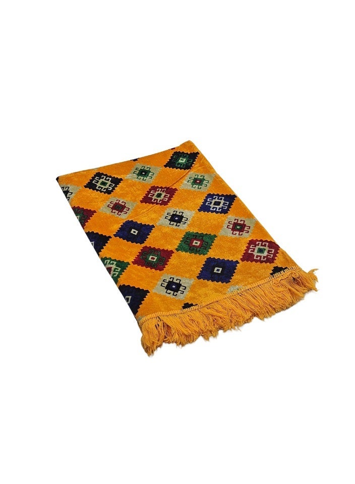 SMART HOME Large 270x170cm Ground Mat with Waterproof Tarpaulin Backing – Moisture-Resistant Trench Mat – Practical Heritage Outdoor Rug for Garden, Camping, and Picnics - Image 4