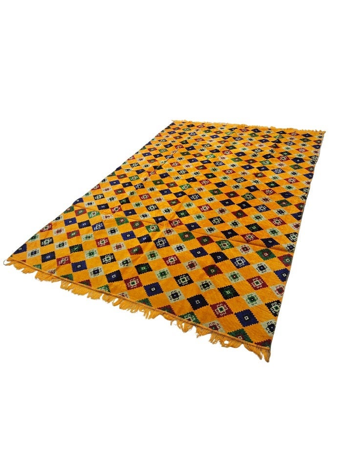 SMART HOME Large 270x170cm Ground Mat with Waterproof Tarpaulin Backing – Moisture-Resistant Trench Mat – Practical Heritage Outdoor Rug for Garden, Camping, and Picnics - Image 5