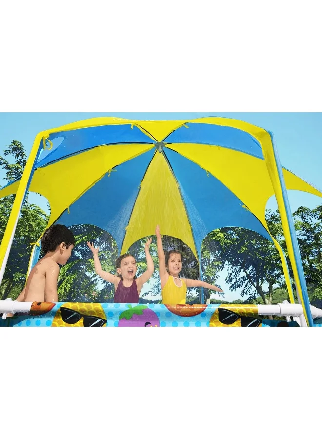 Bestway Steel Pro UV Careful 8' x 20/2.44m x 51cm Splash-in-Shade Play Pool 2.44m x 51cm
