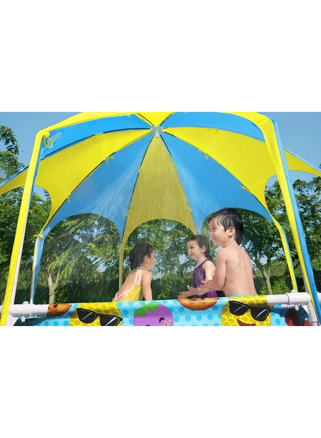 Bestway Steel Pro UV Careful 8' x 20/2.44m x 51cm Splash-in-Shade Play Pool 2.44m x 51cm