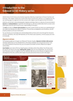 Edexcel GCSE History (9-1): Migrants in Britain c800-present and Notting Hill c1948-c1970 Student Book  - Image 1
