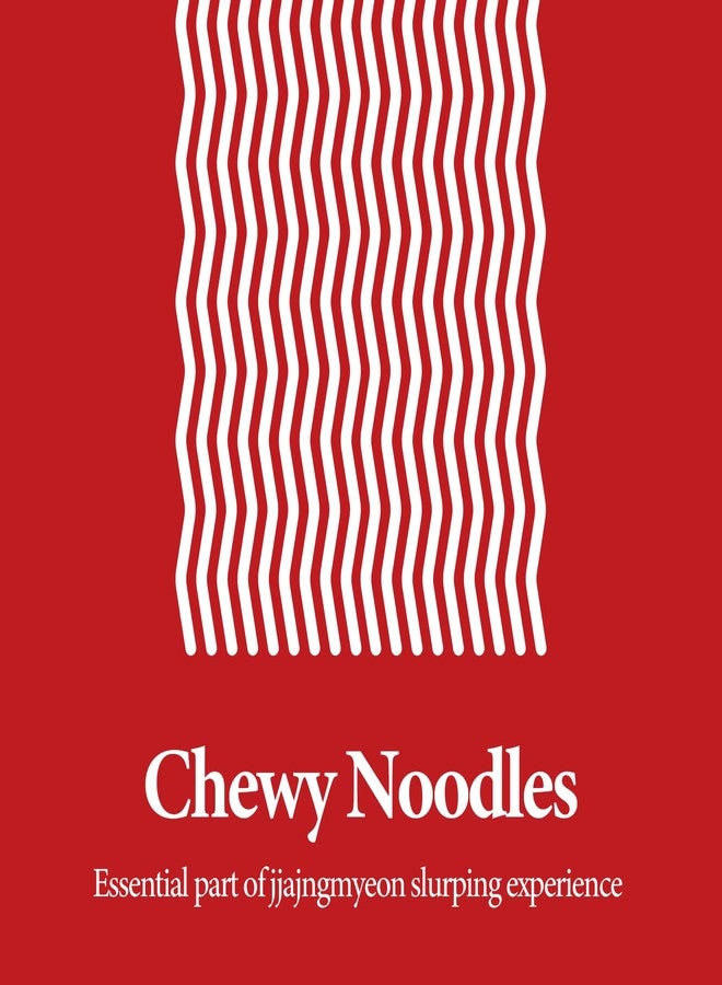 Wang Thick and Chewy Wheat Noodle for Jjajang Black Bean Sauce Noodle, Korean Noodle, Jjajang Myeon Noodle, 48 Oz - Image 5