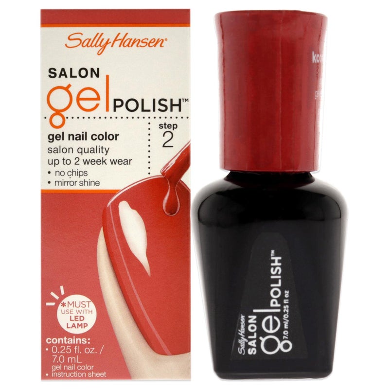 Sally Hansen Salon Pro Gel Nail Polish Lacquer Kook a Mango 024 Fl Oz
