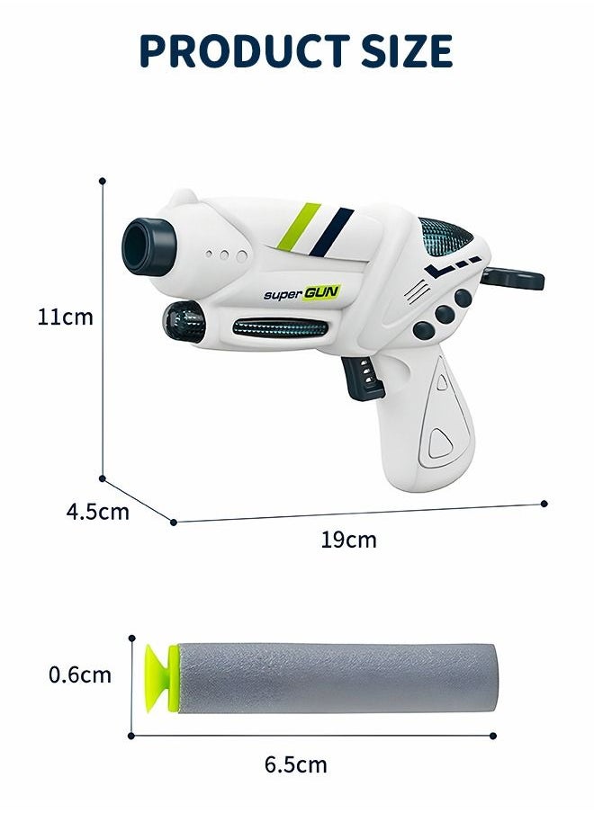 GROIC - Toy Gun Soft Bullet Gun Space-themed Soft Ball Blaster Pistol Toy Light Music Gun Toys EVA Bullets Shooting Games Educational Toy Model Kids Gifts - Image 1
