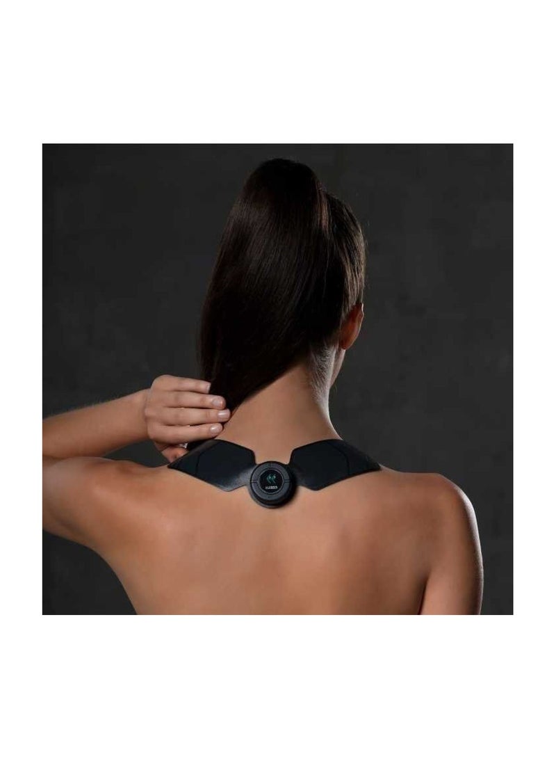 ELEEELS M1 Full Body EMS Massager, 5 Massage Modes With 10 Power Levels Compact And Wireless USB-C Charging Socket- Black - Image 4