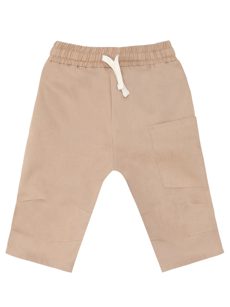 MSHB&G Safari Boy T-shirt&Twill Capri Pants Set