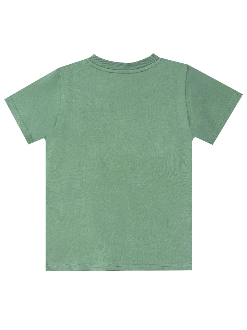 MSHB&G Safari Boy T-shirt&Twill Capri Pants Set