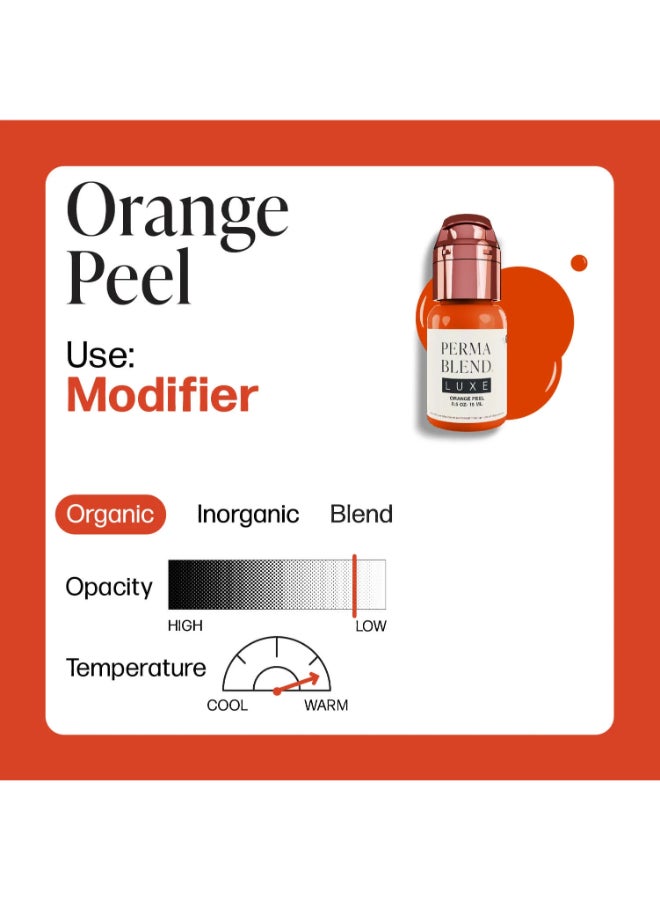 Perma Blend Luxe Lip Pigments Orange Peel 15Ml Lxop1/2-S - Image 2