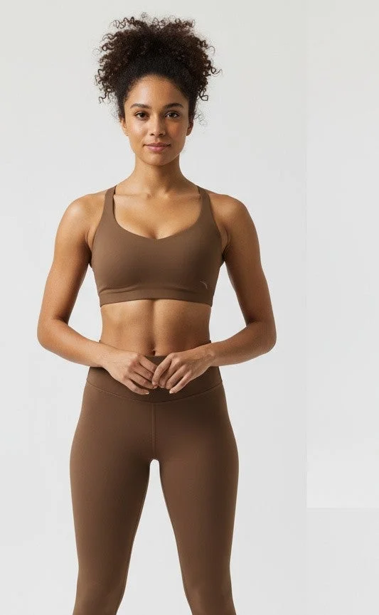 ANTA Lycra™ Cross-Back Training Bra | Women’s Medium Support Sports Bra