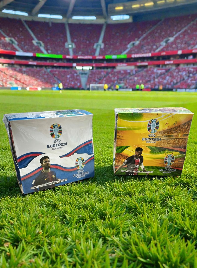 Euro 2024 Star Card Collection Edition Box of 288 Football Players Cards European League - Image 2