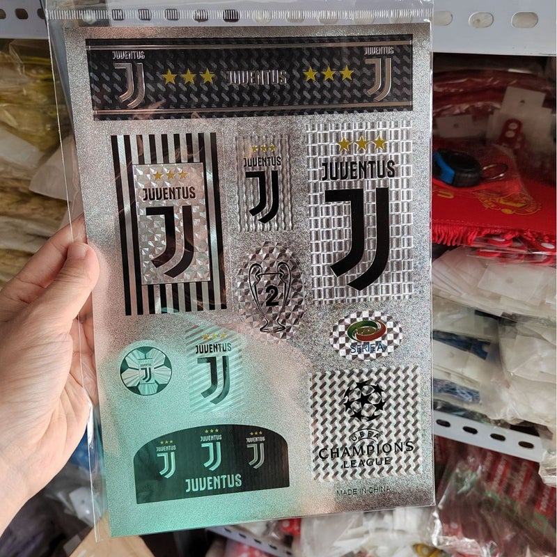 A4 Sticker Football Fan Decal*2PCS