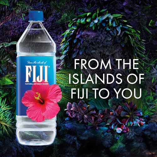 FIJI Natural Artesian Bottled Water 1.5 Liters / 50.7 Fl Ounce (Pack of 12) - 100% Natural Electrolytes - Image 5
