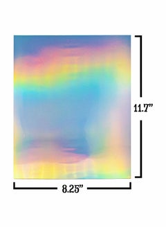 ورق ملصقات فينيل قوس قزح قابل للطباعة، سريع الجفاف، مقاوم للماء، مقاس A4، 8.25 × 11.7 بوصة، للطابعات النافثة للحبر والطابعات الليزرية، 20 قطعة - pzsku/ZE031F66C4E1395E2D542Z/45/_/1716942922/c1966723-3d8e-49d9-91a8-1aa8b2766779