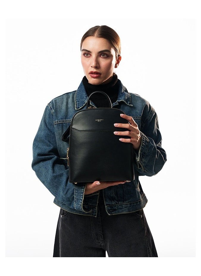 David Jones - David Jones- School Backpack with Compartment Model cm6939- Backpack with high Quality PU material- Backpack for All content including laptop and tablet- Stylish modern designed backpack - Image 1