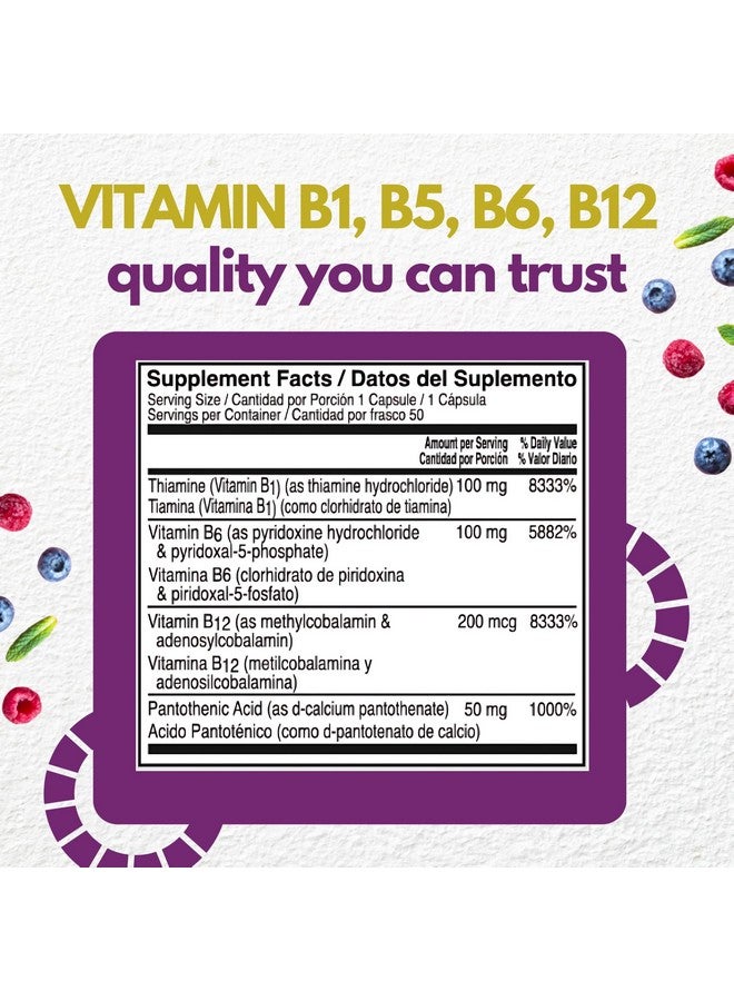 Neurobion Optimized Classic Formula B12 Methylcobalamin Dietary Supplement 50 Capsules - Image 4