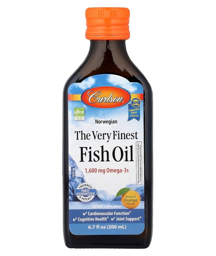 Norwegian The Very Finest Fish Oil Natural Orange 6.7 fl oz (200 ml)