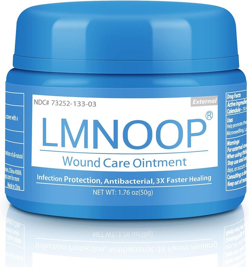 LMNOOP مرهم شفاء الجروح LMNOOP®، للجروح المزمنة، قرح الفراش، قرح الجلد، التهاب الخلايا، الحروق، القرح، الجروح الجراحية، الجروح المصابة، الجروح، الفقاعات، تخفيف الألم، مضاد للعدوى، كريم مضاد للالتهابات - Image 1