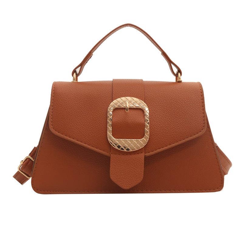 Niche Design Retro Bag For Women Summer Fashion Handheld Small Square Bag Texture Versatile Crossbody Bag - Image 1