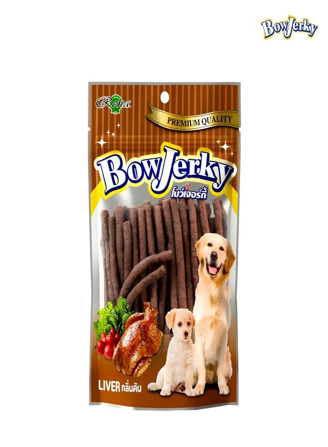 Rena Combo of Rena Max Chicken Bacon Strips, BBQ and Bow Jerky Liver Treat for Dogs - Image 2