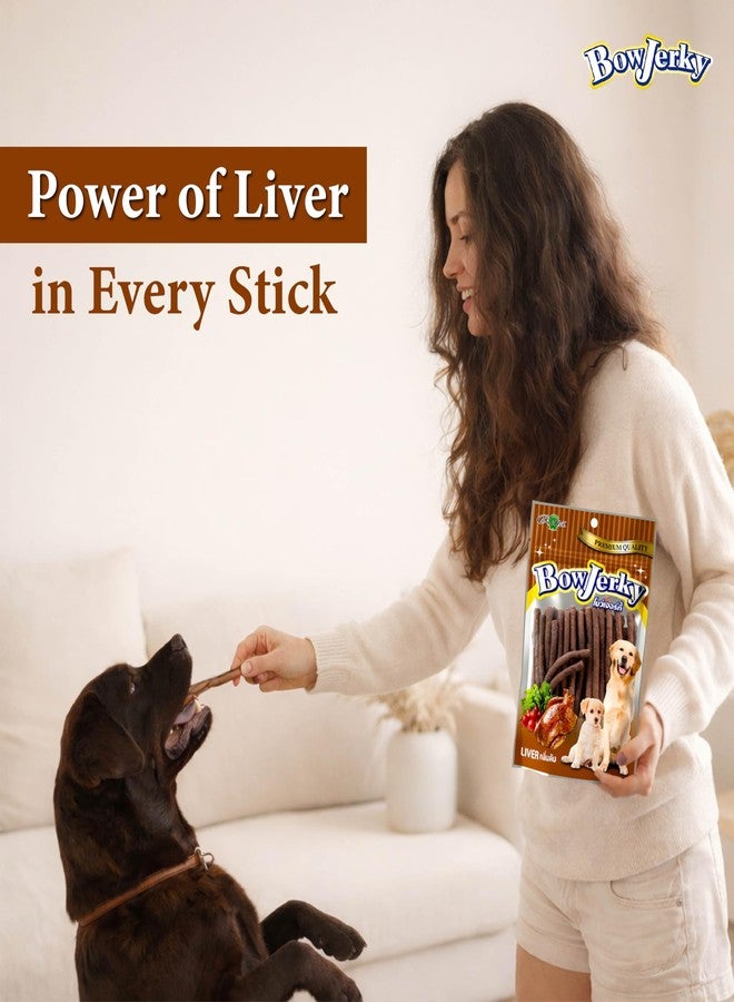 Rena Combo of Rena Max Chicken Bacon Strips, BBQ and Bow Jerky Liver Treat for Dogs - Image 5