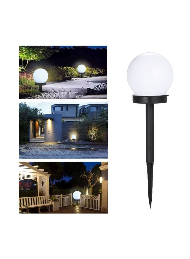 Loquat 2-Piece Solar Energy Powered LED Bulb Lamp Set Cold White 20cm - Image 2