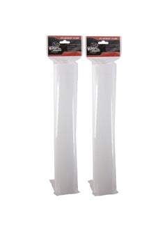Monster Protectors Original - 2 Packs - Playmat Tube - Monster Protectors Prism-shaped Play Mat Tube (Opaque White) - Won't Roll, Easy in and Out Design  - Image 2