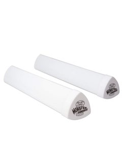 Monster Protectors Original - 2 Packs - Playmat Tube - Monster Protectors Prism-shaped Play Mat Tube (Opaque White) - Won't Roll, Easy in and Out Design  - Image 1