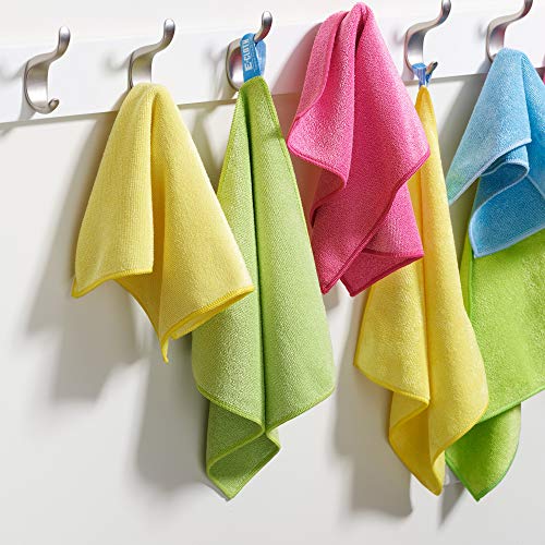 E-Cloth Microfiber Cloth 4-Pack, World's Leading Premium Microfiber Cleaning Cloth, Twice as Durable as Competition, 1 Year Guarantee, Ideal for Kitchen, Countertops, Sinks, and Bathrooms, Assorted - Image 4